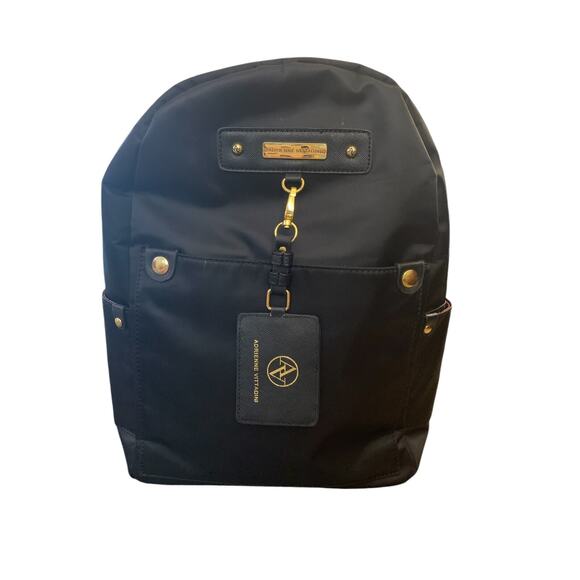 Adrianne Vittadino Backpack With Luggage Tag Retails For $178 - Picture 1 of 4
